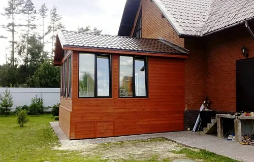 ЗАКРЫТАЯ ВЕРАНДА К ДОМУ ЦЕНТАВР — Фото 5