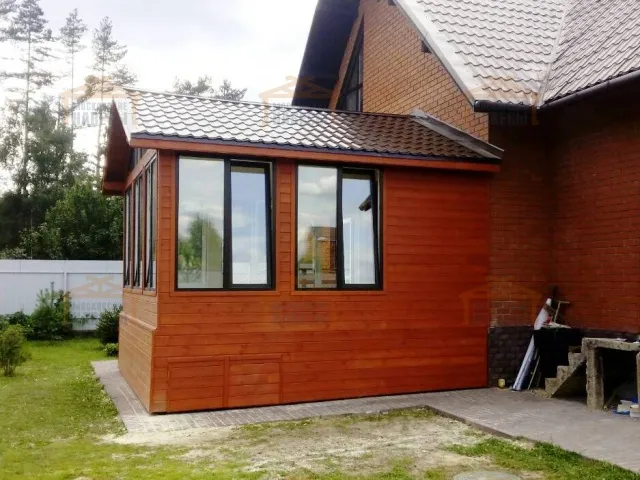 ЗАКРЫТАЯ ВЕРАНДА К ДОМУ ЦЕНТАВР — Фото 5