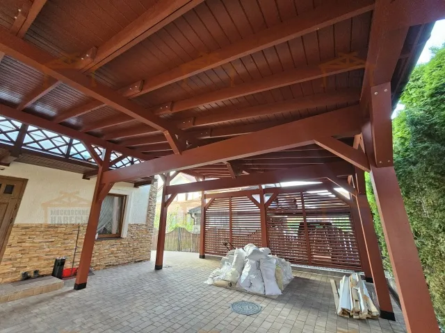 Навес для автомобилей МЕРИДИАН — Фото 5