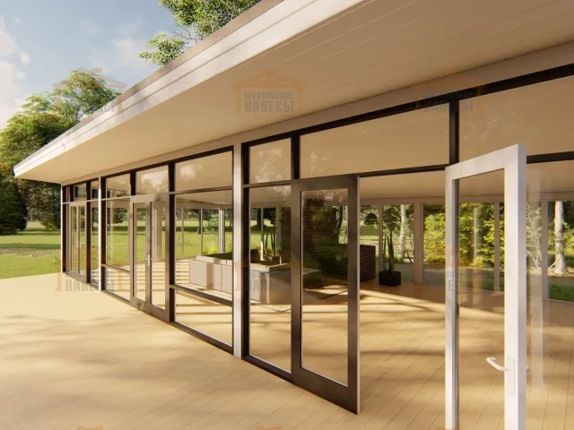 Застекленная беседка ПАНОРАМА — Фото 2