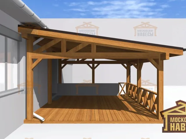 ВЕРАНДА К ДОМУ БЕТТА — Фото 4