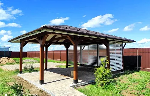 НАВЕС-БЕСЕДКА АРИАДА — Фото 2