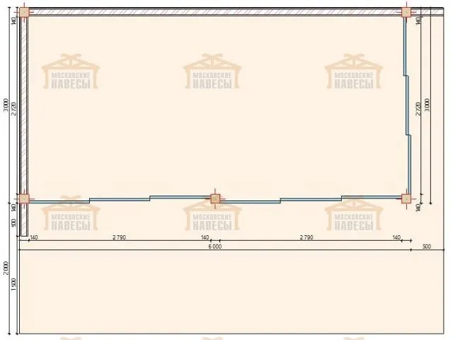 Застекленная беседка САДОВЫЙ ОФИС — Фото 11