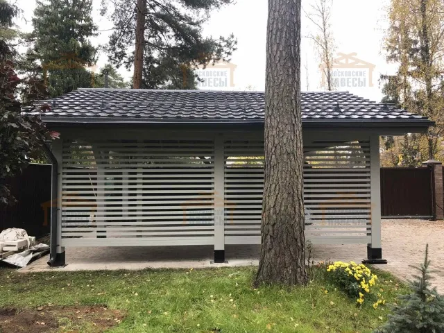 Навес для двух машин ФОРТЕ — Фото 2