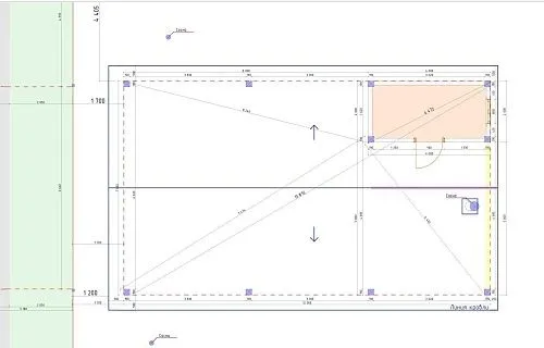 Навес для трех машин c хозблоком ТРИО XL — Фото 7