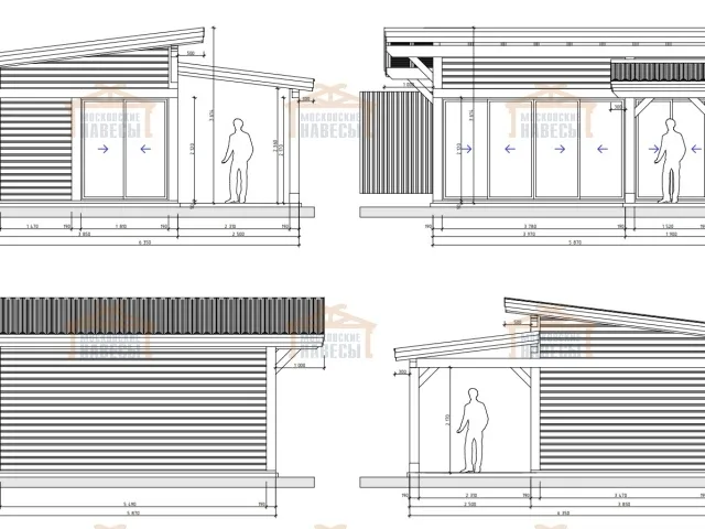 Застекленная беседка АРАГОН — Фото 8