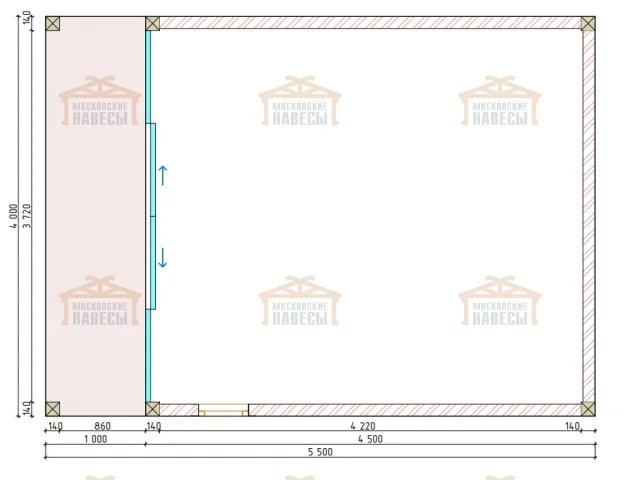 Застекленная беседка СТЕЛЛА — Фото 6