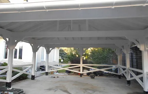 Навес для двух машин РЕНЕССАНС — Фото 3