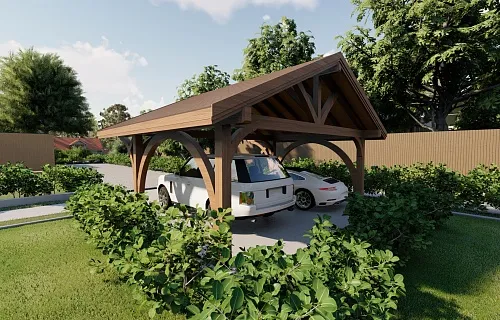 НАВЕС С ГНУТОКЛЕЕНЫМИ БАЛКАМИ АРКАДИЯ — Фото 3