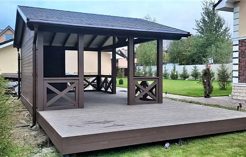 НАВЕС-БЕСЕДКА ПРОМЕТЕЙ MAXI — Фото 2