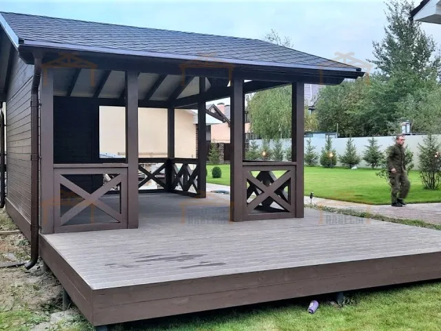 НАВЕС-БЕСЕДКА ПРОМЕТЕЙ MAXI — Фото 2