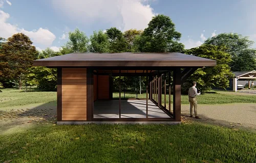 Застекленная беседка МОНТАНА MAXI — Фото 6