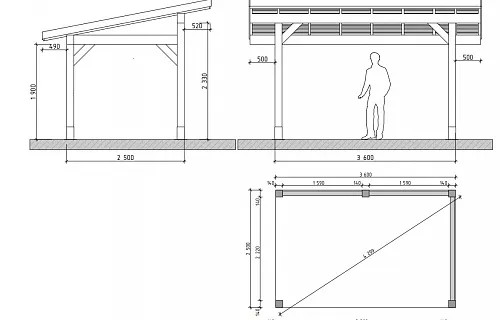 НАВЕС ДЛЯ БАРБЕКЮ ТВИД ПАРК — Фото 8