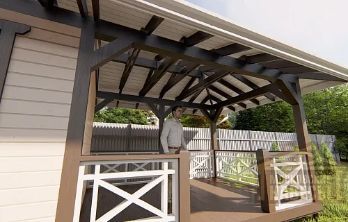 ЛЕТНЯЯ КУХНЯ ФЕРМЕР — Фото 9