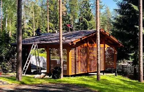 Навес для 3ех машин ВЕСТА 2.0 — Фото 3