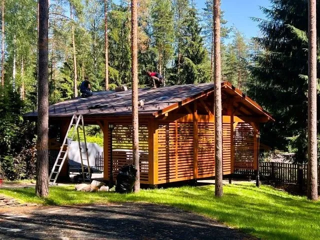 Навес для 3ех машин ВЕСТА 2.0 — Фото 3