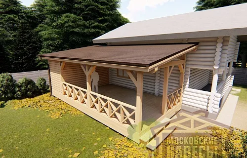 ВЕРАНДА К ДОМУ ПРАЖСКАЯ — Фото 2