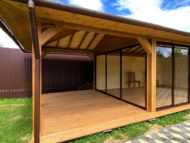 Застекленная беседка ТОСКАНА — Фото 4