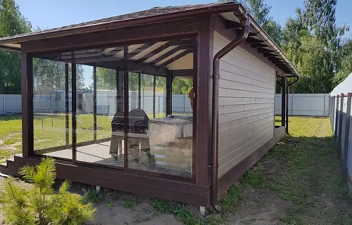 Застекленная беседка ТОСКАНА — Фото 5