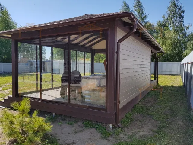 Застекленная беседка ТОСКАНА — Фото 5