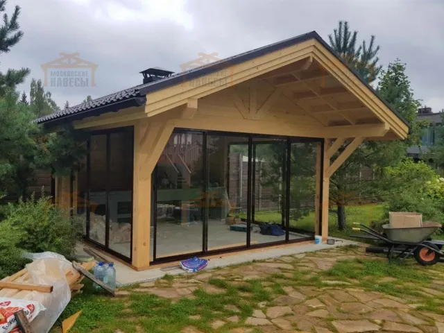 Застекленная беседка МОНТАНА — Фото 3