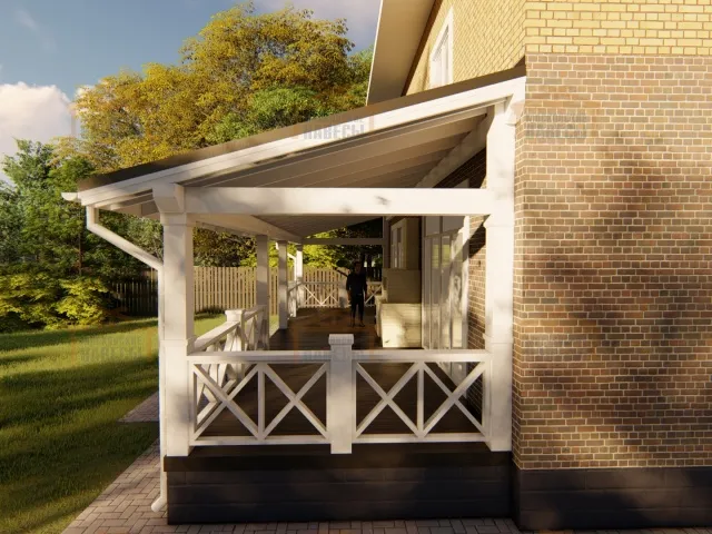 ВЕРАНДА К ДОМУ ГОРКИ-8 — Фото 2