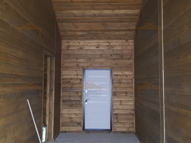 Навес для двух машин с хозблоком ФЭМИЛИ — Фото 5