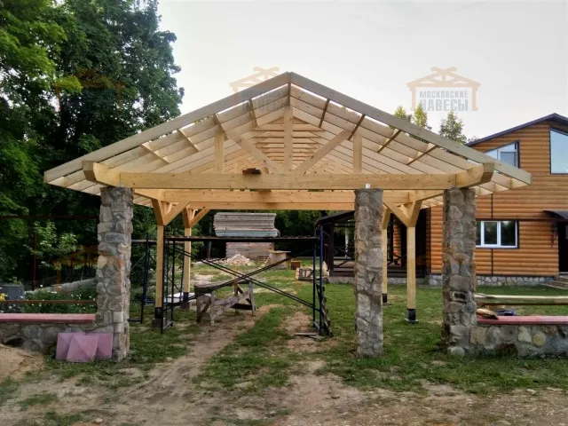 Навес для автомобилей АРКТУР — Фото 8