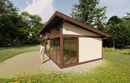 Застекленная беседка КАМЕЯ 2.0 — Фото 5