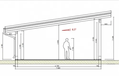 Навес для машин ГЭЛАКСИ — Фото 14