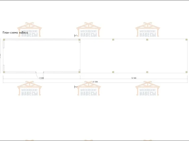 Гараж и навес для автомобилей БАРВИХА — Фото 10