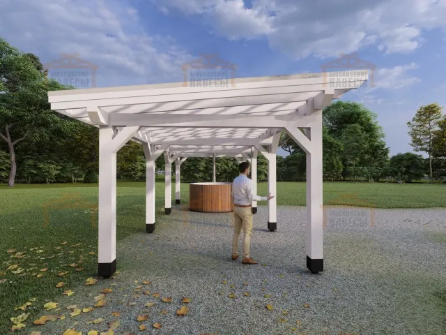 Навес-беседка НЕАПОЛЬ — Фото 4