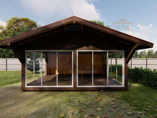 Застекленная беседка МОНТАНА 4.0 — Фото 5