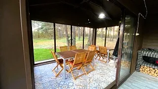 Застекленная беседка БУРЕВЕСТНИК 2.0 - миниатюра