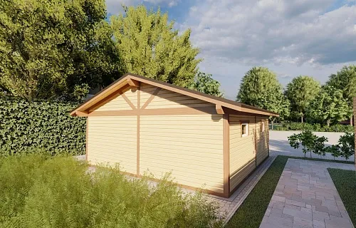 ГАРАЖ ДЛЯ ДВУХ МАШИН АЛЬПИЙСКИЙ — Фото 4