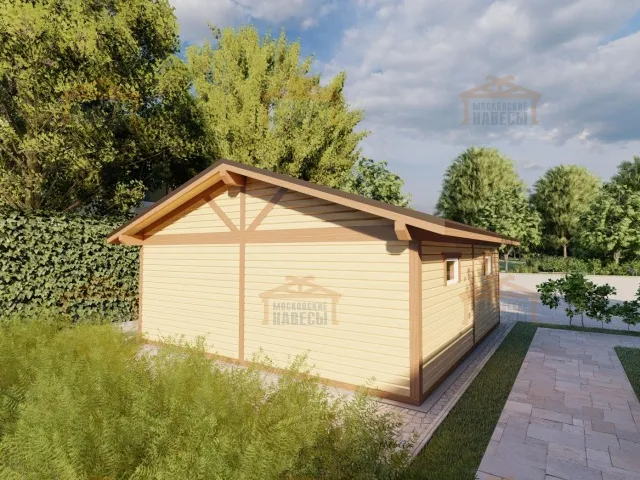 ГАРАЖ ДЛЯ ДВУХ МАШИН АЛЬПИЙСКИЙ — Фото 4