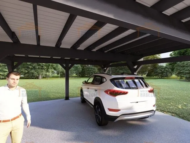 Навес для двух машин ФЛЭТ 3.0 — Фото 6