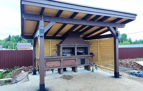 НАВЕС ДЛЯ БАРБЕКЮ ТВИД ПАРК — Фото 9