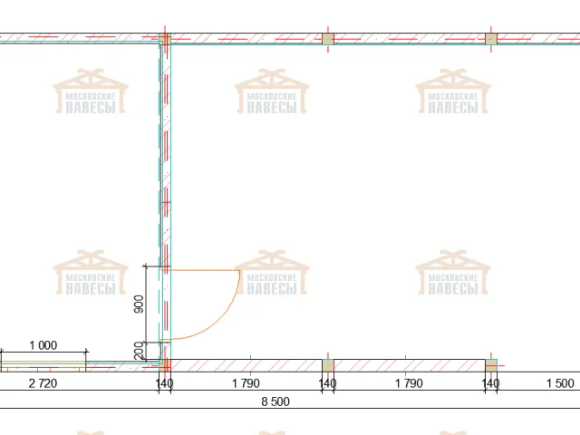 НАВЕС-БЕСЕДКА ФЕЛИКС — Фото 6