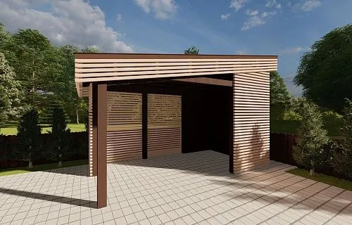 НАВЕС-БЕСЕДКА ЛАВАНДА — Фото 3