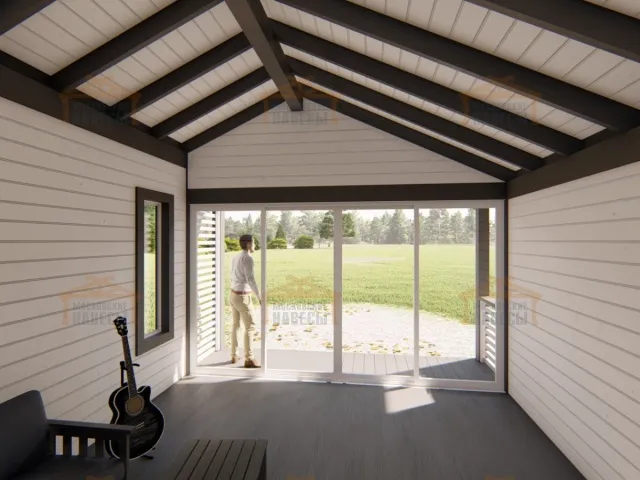 Застекленная беседка СТЕЛЛА — Фото 4