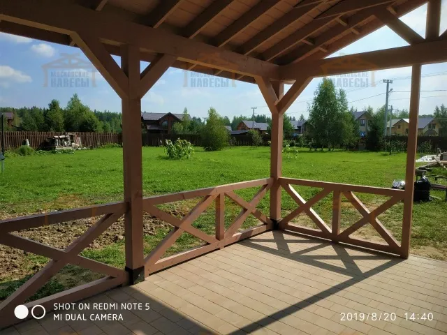 НАВЕС ДЛЯ БАРБЕКЮ ГЕНЕРАЛЬСКИЙ — Фото 2
