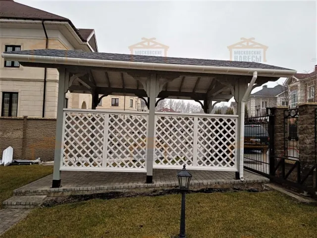 Навес для одного автомобиля ГАЙД-ПАРК — Фото 2