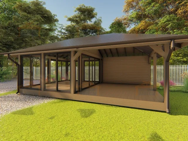 Закрытая беседка РОЙАЛ — Фото 7