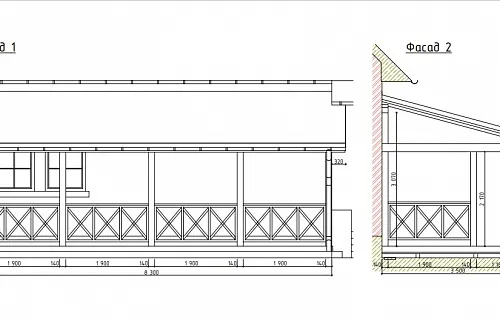 ВЕРАНДА К ДОМУ ЦВЕТОЧНАЯ — Фото 6