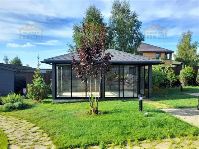 Застекленная беседка ЧАЙКА 2.0 — Фото 3