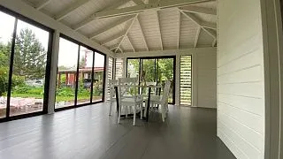 Застекленная беседка ФИОНА - миниатюра