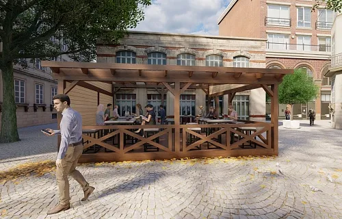 ЛЕТНЕЕ КАФЕ ЧИСТЫЕ ПРУДЫ — Фото 3