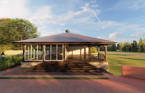 Застекленная беседка ТРИУМФ — Фото 3