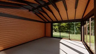 Застекленная беседка МОНТАНА MAXI - миниатюра